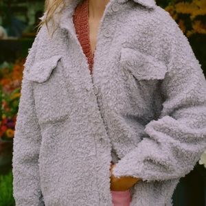 Urban Outfitter Palmer Sherpa shirt jacket